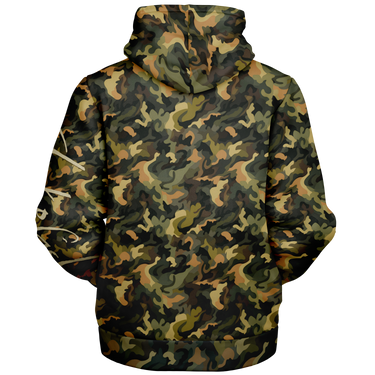 Chokefish™ Microfleece Zip-Up Hoodie Camouflage-012